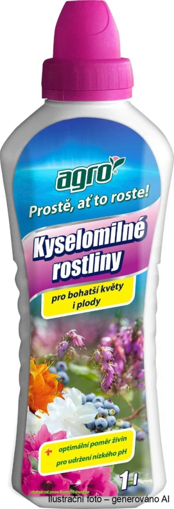 Tekuté hnojivo Kyselomilné rostliny - Agro 1L