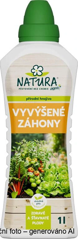Tekuté hnojivo pro vyvýšené záhony - NATURA 1L