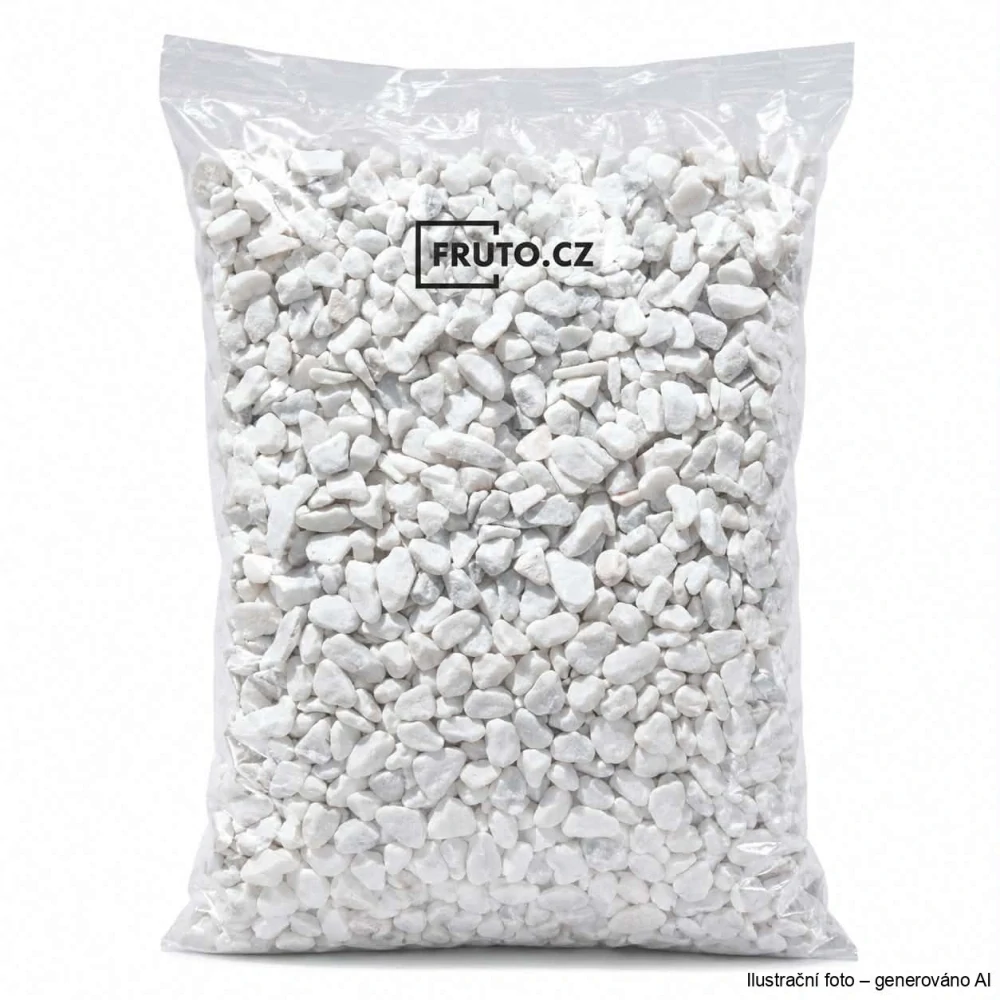 Mramorová drť bílá 10kg