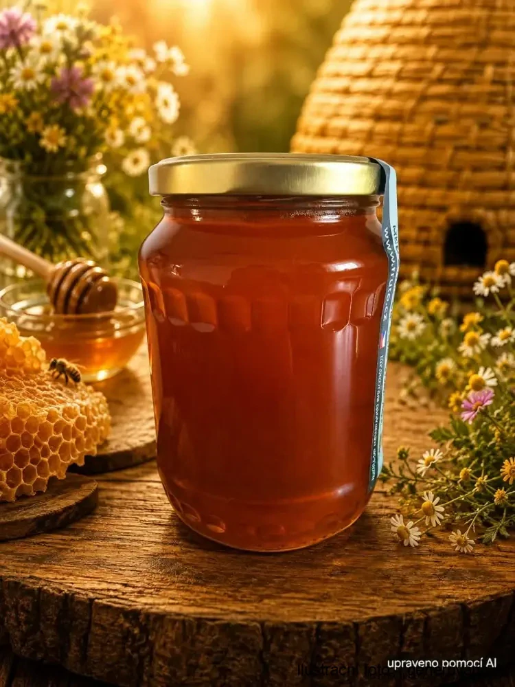 Med malinový z hor - 500g