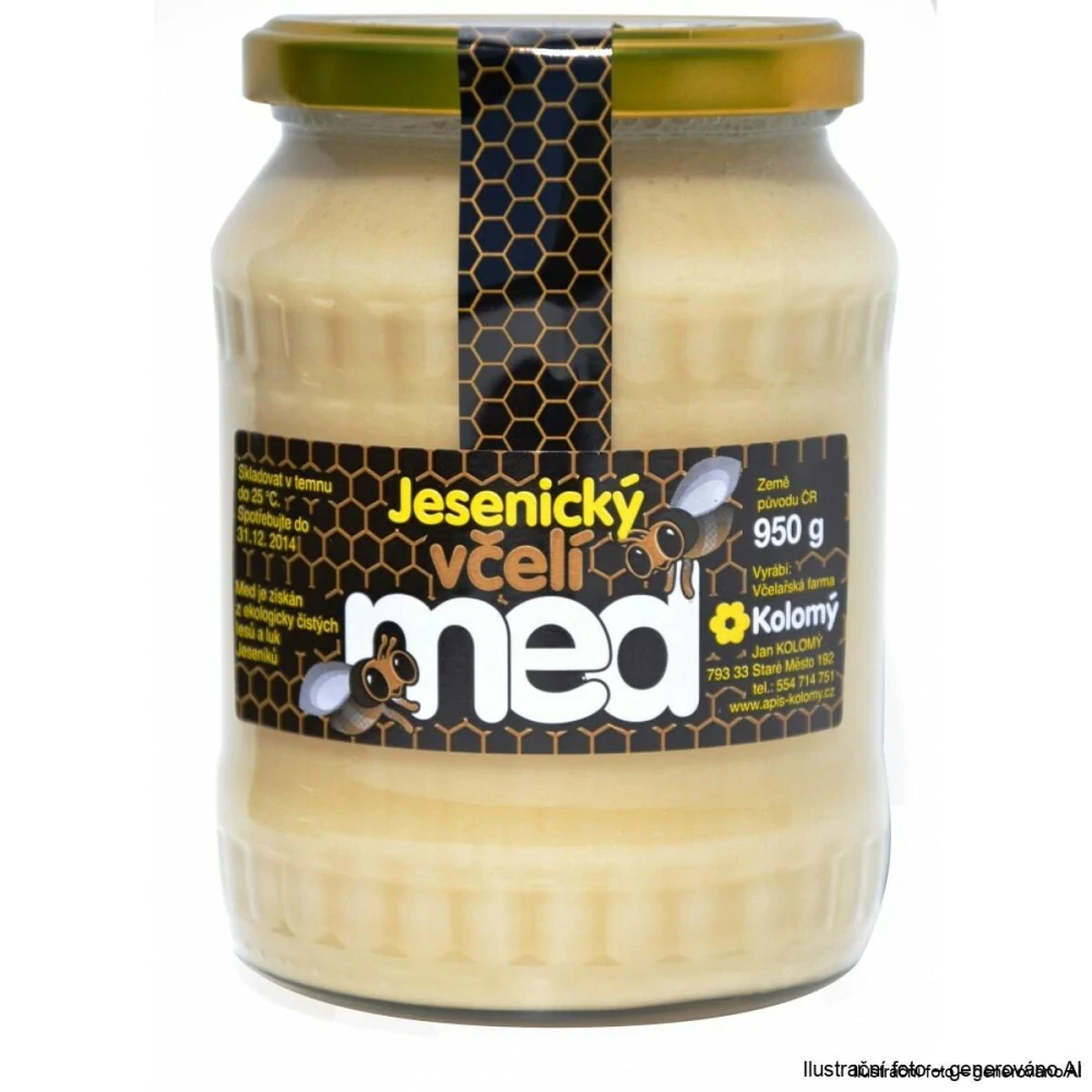 Med pastovaný z hor - 950g