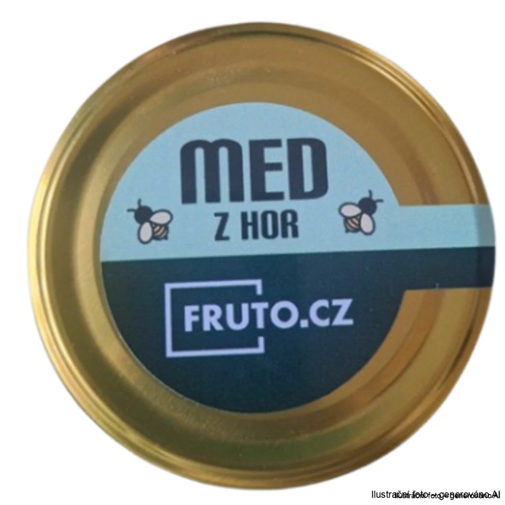 Med malinový z hor - 500g