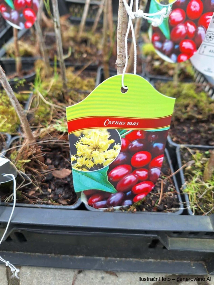 Dřín obecný - Cornus mas keř