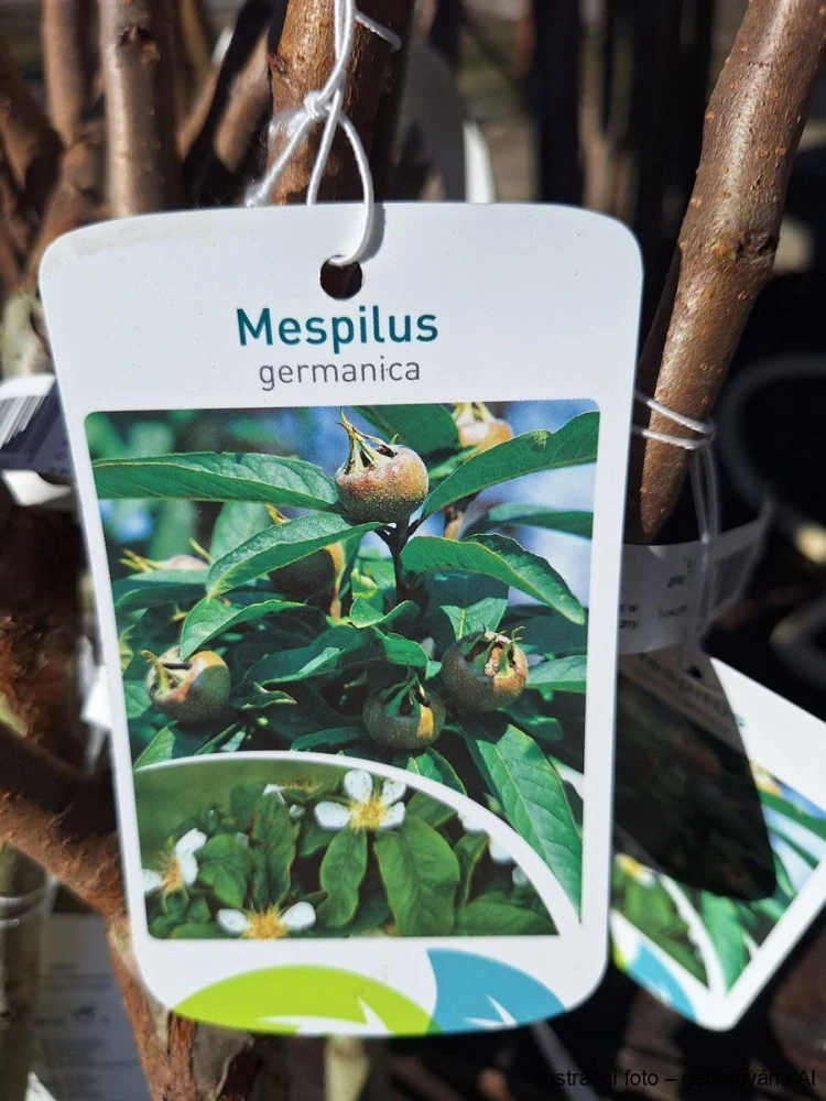 Mišpule obecná - Mespilus germanica