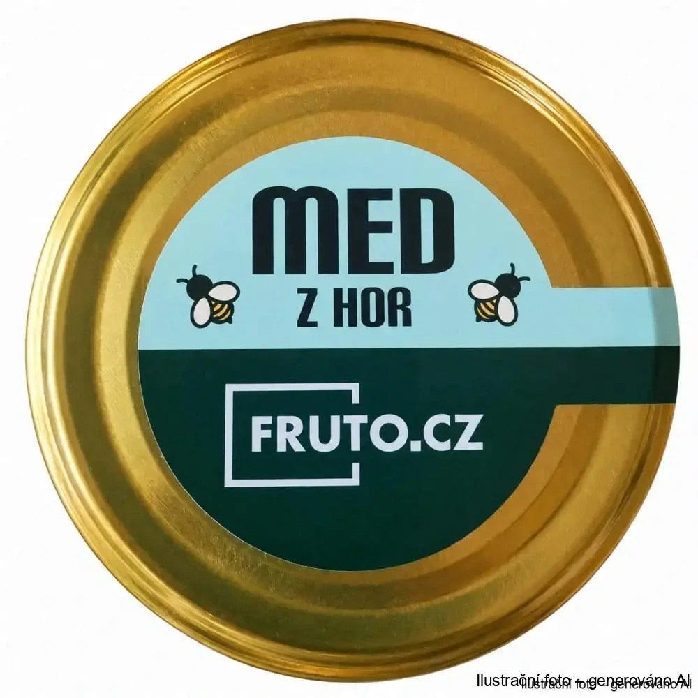 Med malinový z hor - 500g