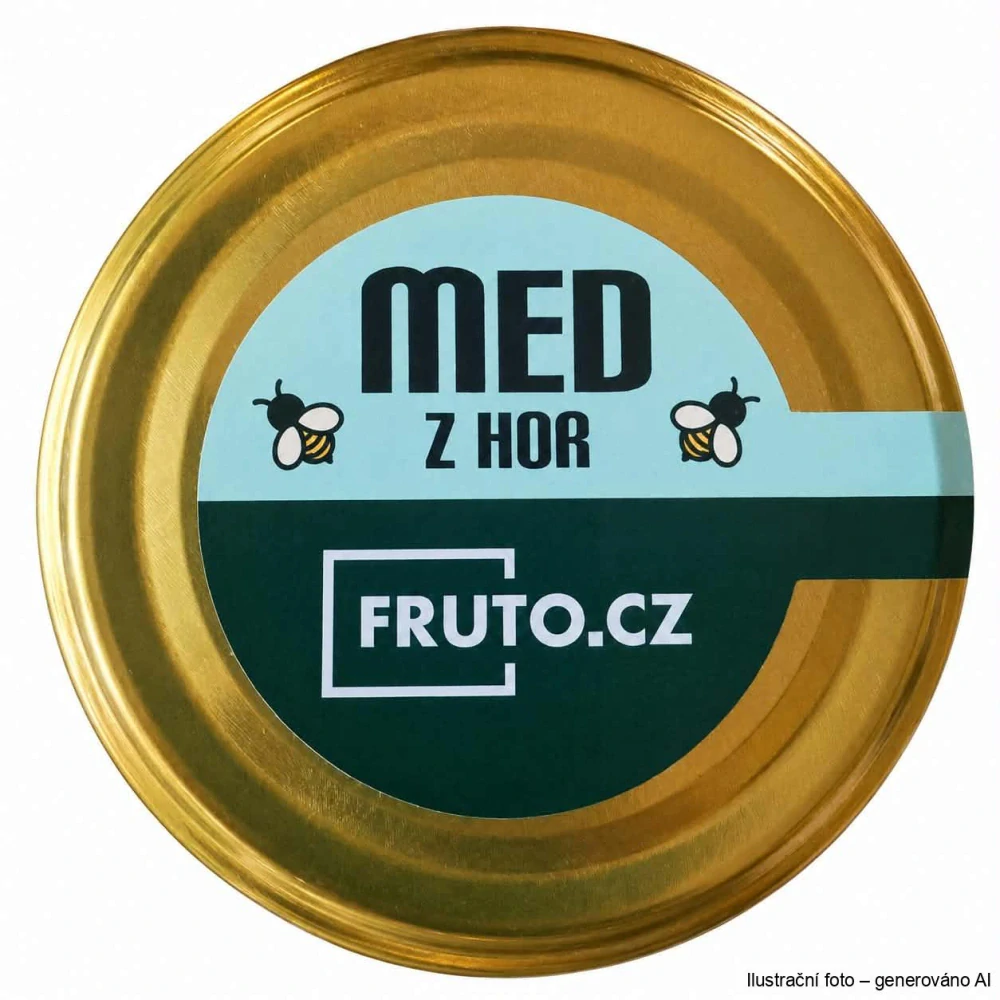 Med malinový z hor - 950g