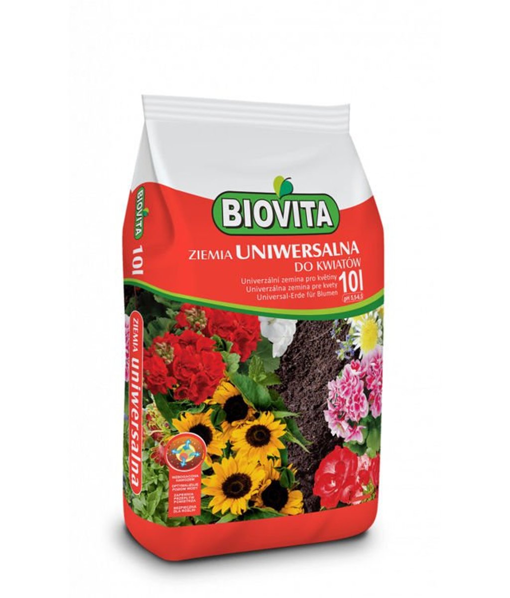 Substrát pro kvetoucí rostliny BIOVITA 10L