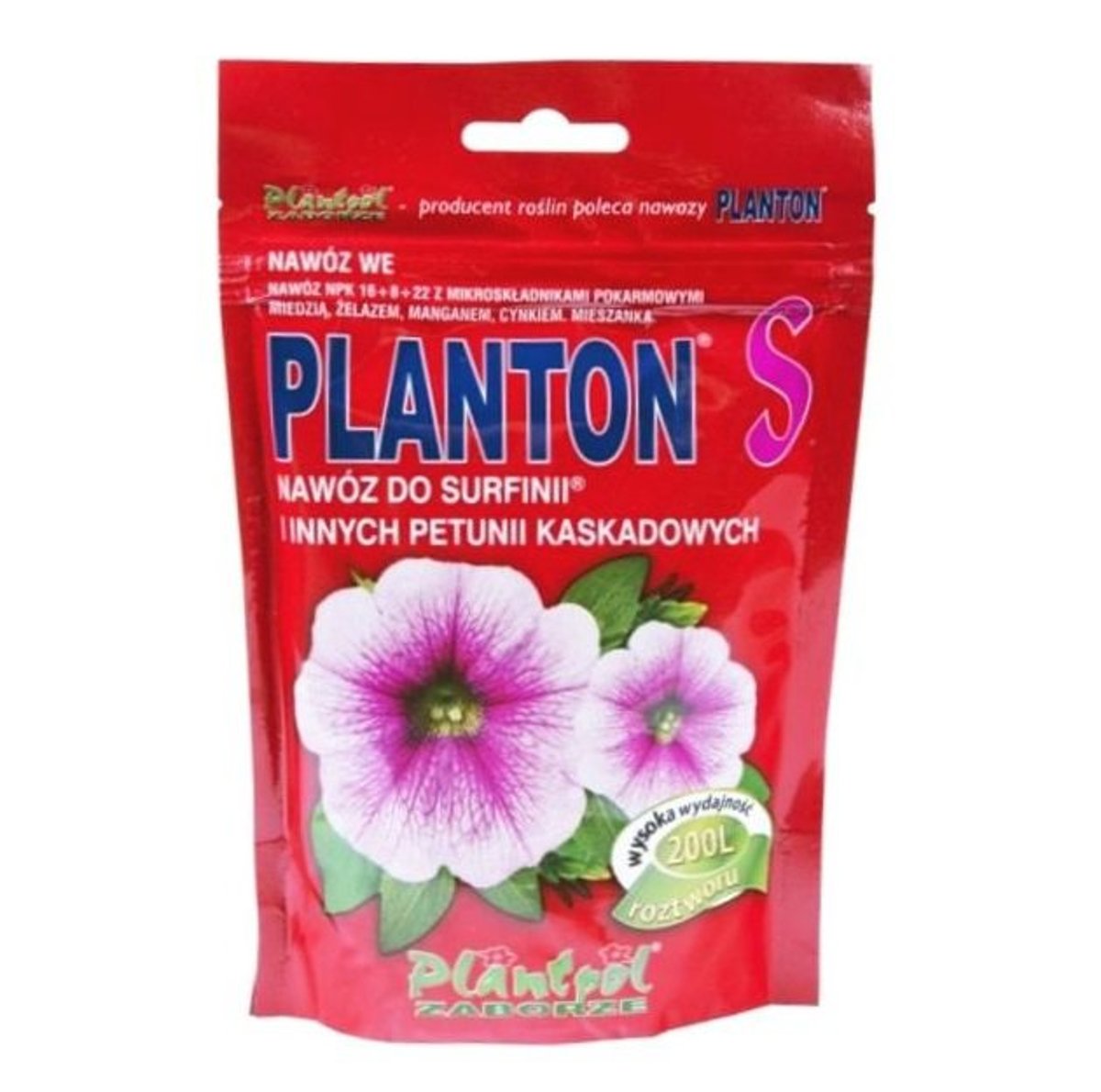 Planton® - S hnojivo na surfinie a putůnie rozpustné na 200L zálivky