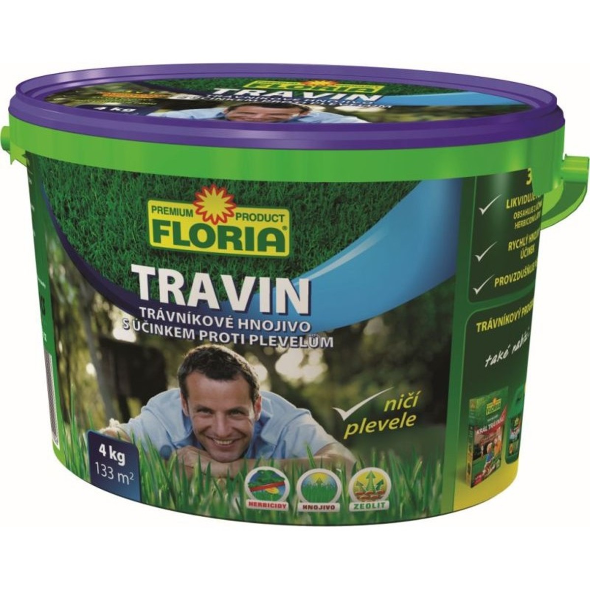 Travní hnojivo Floria Travin 4kg