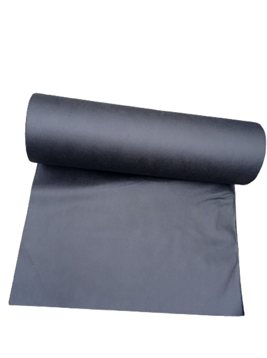 Netkaná textilie 1.6x100m gramáž 50 g /m2 černá