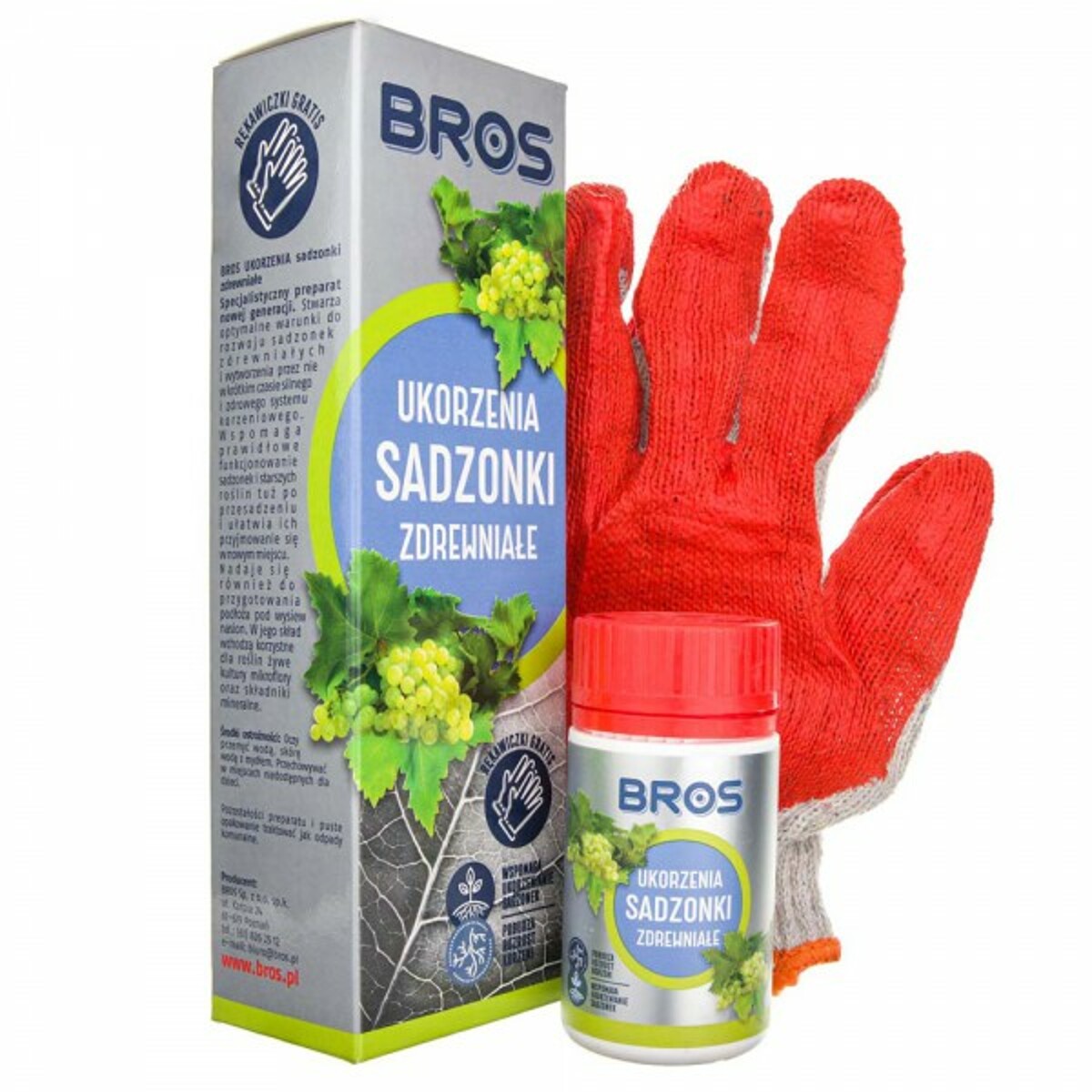 Práškový zakořeňovač pro dřevité rostliny Bros 50 g