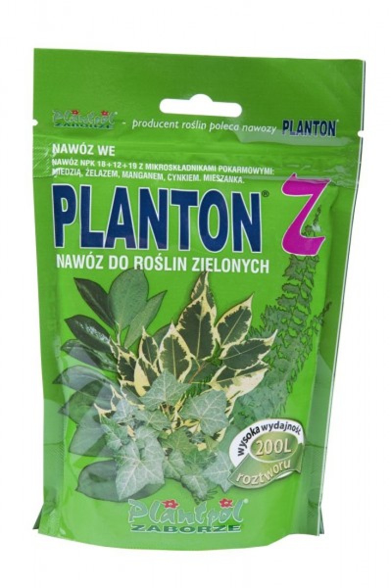 Planton® - Z hnojivo pro zelené rostliny - rozpustné na 200L zálivky