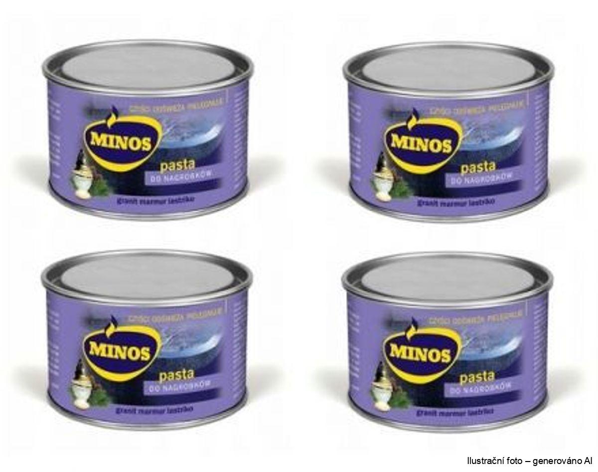 Minos - speciální pasta na čištění hrobů a kamenů 240g