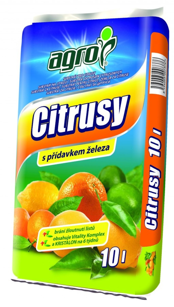 Substrát pro citrusy AGRO 10L