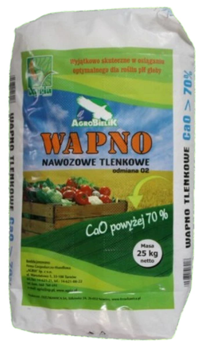 Univerzální zahradnické vápno na záhon + trávník - 25kg