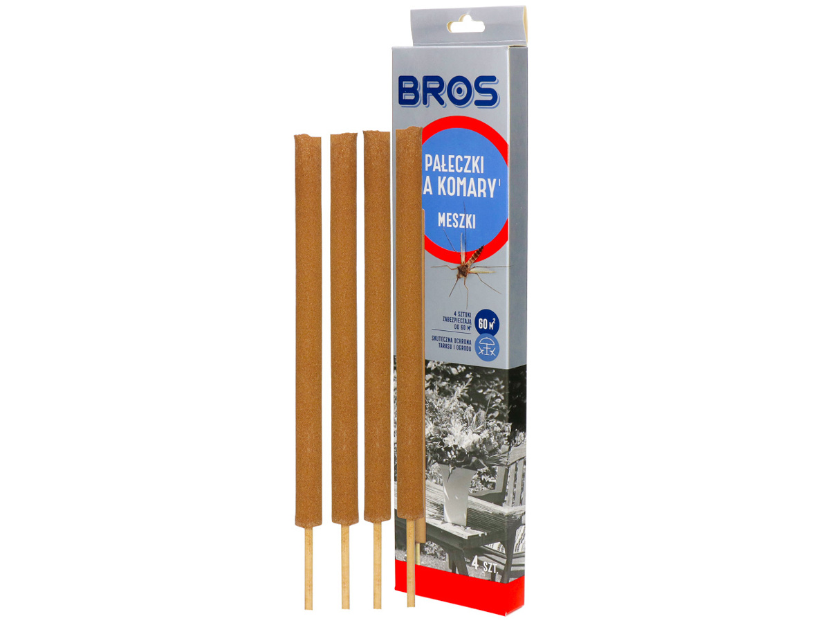 Pochodeň proti komárům BROS - 4ks
