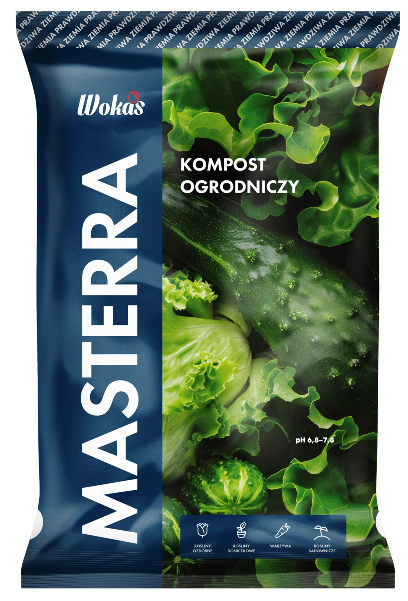 Zahradnický kompost přírodní Wokas - 50L