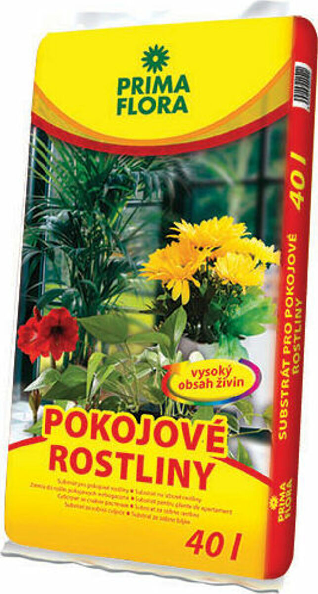 Substrát pro pokojové rostliny PRIMA FLORA 40L