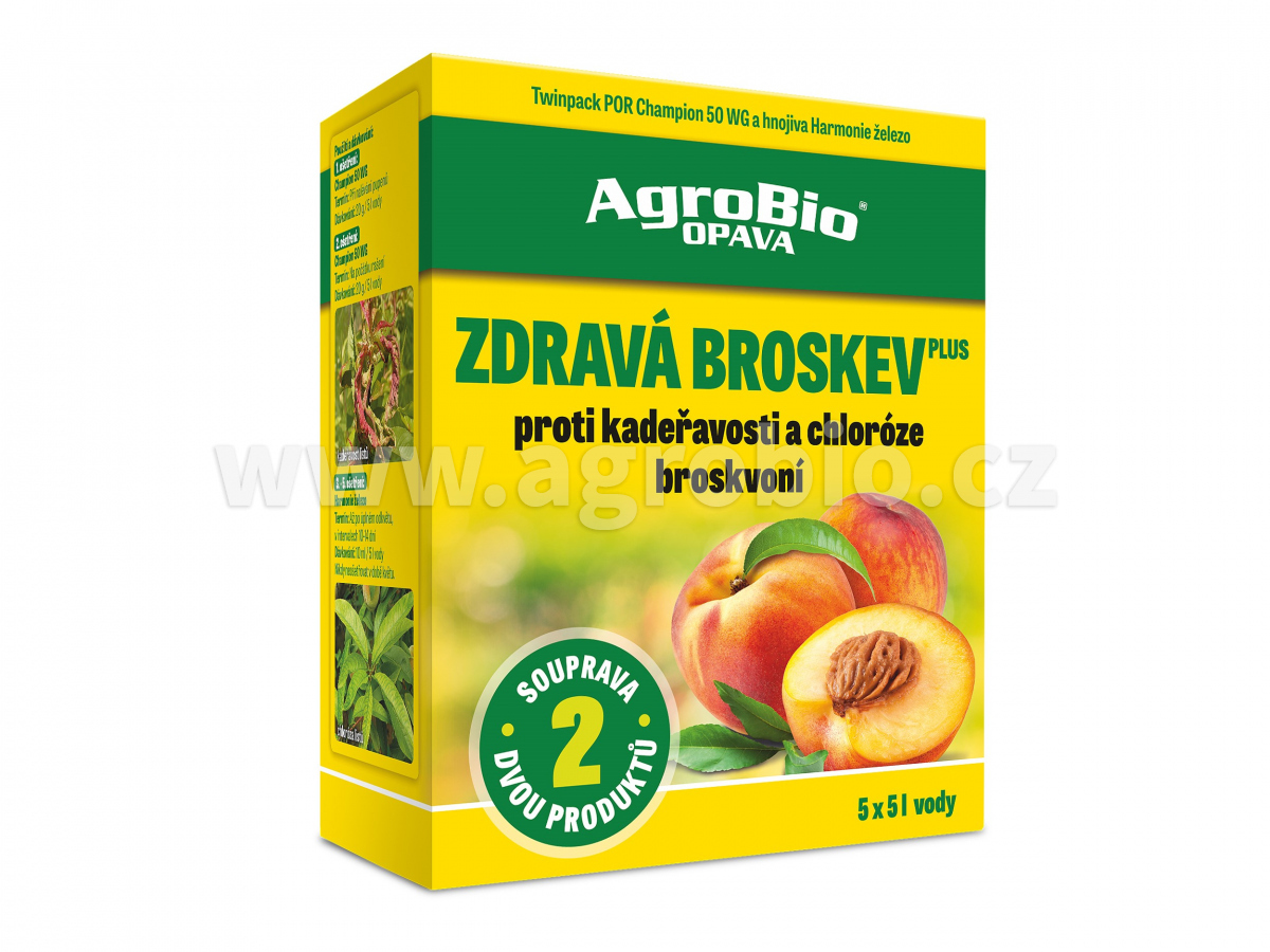 Zdravá broskev Plus souprava - Agrobio