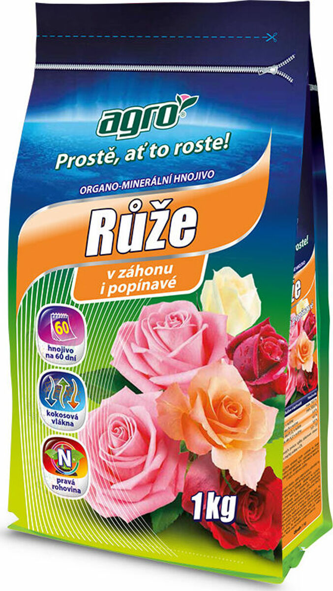 AGRO Organominerální hnojivo růže 1 kg