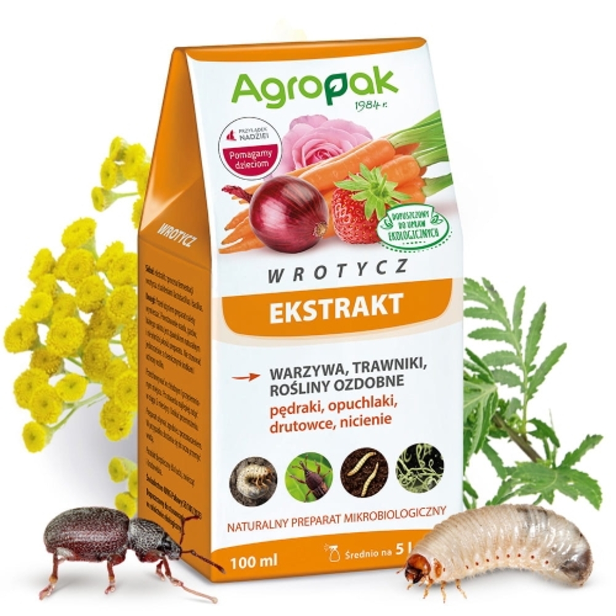 Postřik proti Krtonožkám a Háďatkam - Agropak 50 g