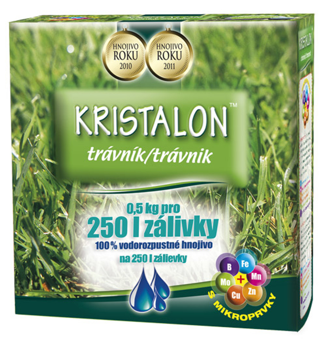 Kristalon trávník na 250L zálivky
