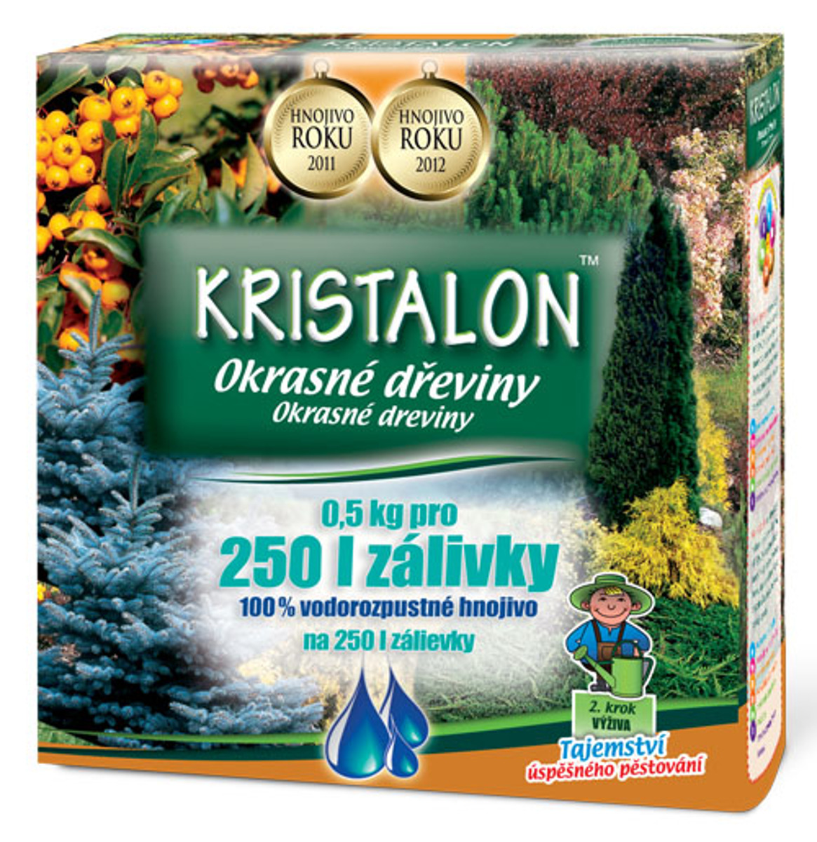 Kristalon okrasné dřeviny na 250L zálivky