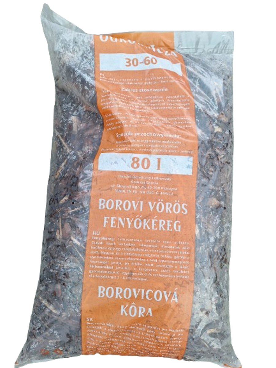 Mulčovací kůra hrubá borovicová 80L