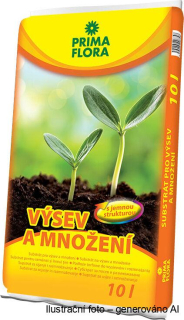 Substrát pro výsev a množení PRIMA FLORA - 10L