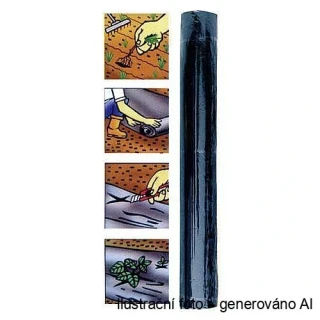 Černá fólie 1,2x25m gramáž 20g/m2