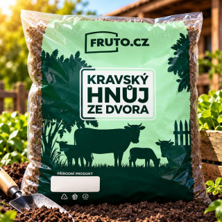 Kravský hnůj ze dvora - 50kg