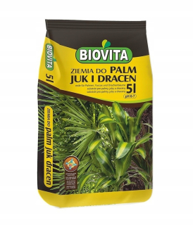 Substrát pro juki, draceny, palmy BIOVITA 5L