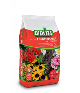 Substrát pro kvetoucí rostliny BIOVITA 5L