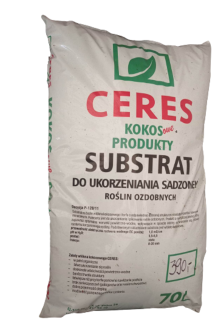 Substrát pro zakořenění s kokosovým vláknem CERES 70L
