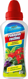Kapalné hnojivo Agro na pokojové rostliny 0,5L