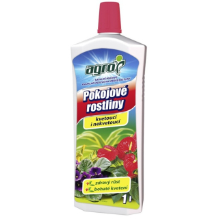 Kapalné hnojivo Agro na pokojové rostliny 1L