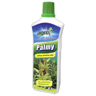 Kapalné hnojivo pro palmy, cykasy, juky. Agro 500 ml