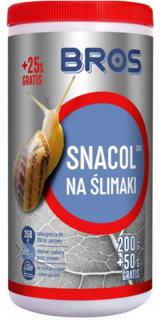 Přípravek Snacol proti slimákům BROS 250g + 50g ZDARMA - 3GB