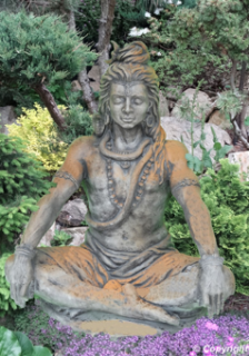 Zahradní betonová socha® - SHIVA (ODSTÍN RZI)
