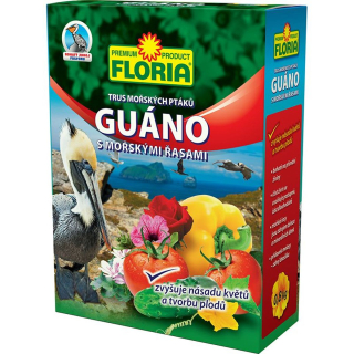 Guáno s mořskými řasami FLORIA 0,8kg
