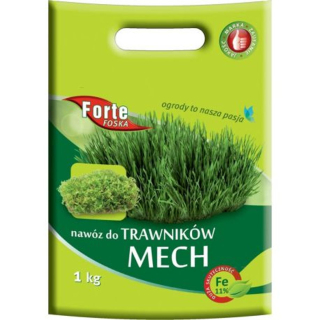 Hnojivo proti mechu v trávníku Forte Foska 1kg
