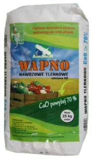 Univerzální zahradnické vápno na záhon + trávník - 25kg