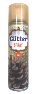 Dekorativní třpytivý sprej - zlatá 125ml