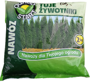 Minerální hnojivo pro túje a živé ploty - Hedge 2 kg