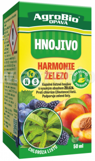 HARMONIE železo 50ml - proti žloutnutí listů