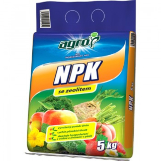 Hnojivo Agro NPK se zeolitem 5 kg