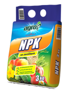Hnojivo Agro NPK se zeolitem 3 kg