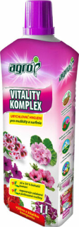 Vitality komplex hnojivo pro muškáty a surfinie 1L