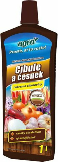 Organo-minerální kapalné hnojivo na cibuly a česnek AGRO 1L