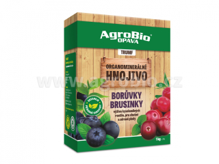 Přírodní organické hnojivo pro borůvky a brusinky - TRUMF AgroBio 1 kg